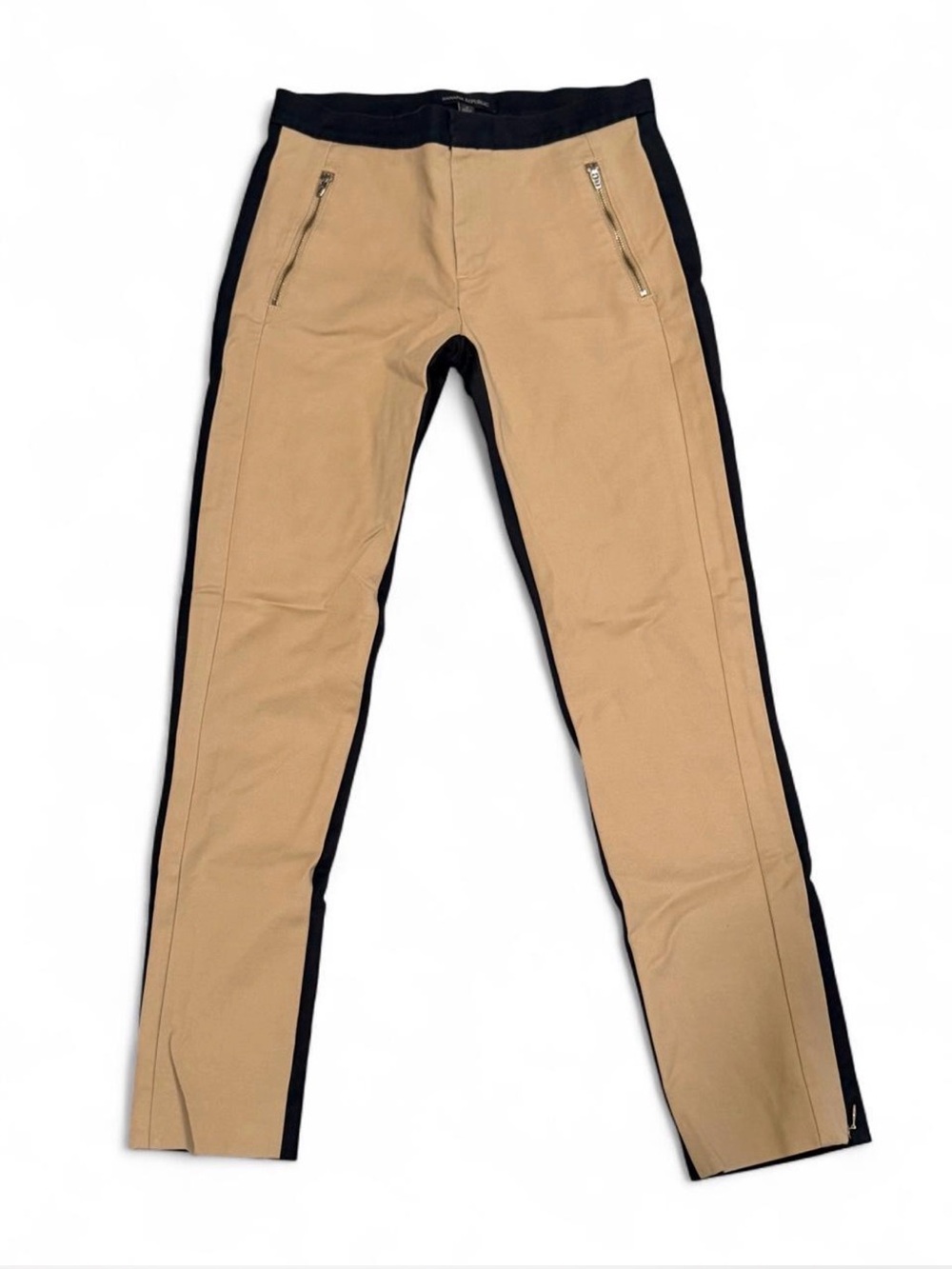 Banana Republic Slim Fit Women’s Pants in Tan & Black